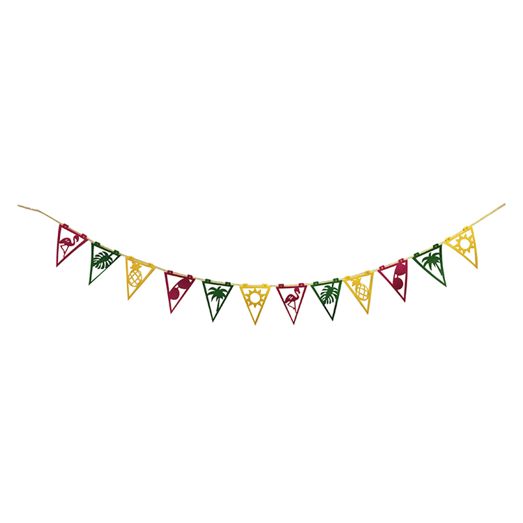 Оптовая продажа летних цветочных подвесных баннеров для украшения праздника