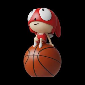 ของเล่นบาสเก็ตบอลสำหรับเด็กผู้ชายคอลเลคชั่นของเล่นบาสเก็ตบอลเพิ่มห่วงแบบฮีโร่ตัวน้อยมีสไตล์ - Product Image 3