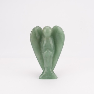 Venta Directa de Fábrica HZ, Escultura de Cristal Natural para Decoración del Hogar y Sanación, Esfera de Piedra Tallada con Ángel para Comercio Exterior - Product Image 2