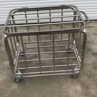 Grand, petit et moyen équipement de basket-ball de nouvelle conception avec chariot de basket-ball de collecteur de balles de roues pour le sport