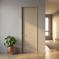 Porte latérale moderne en bois massif pour usage intérieur dans chambre, hôtel, maison, bureau