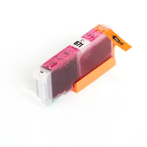 Cartucho de tinta colorido CC-671XLM Cartucho de jato de tinta compatível com personalização OEM do fornecedor
