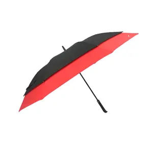 30 Zoll automatischer mehrfarbiger sturm fester 360 Stretch Stick Regenschirm