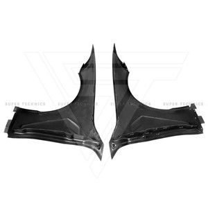 Ailes de jupe latérale de pare-chocs avant pour BMW série 4 G82 M4 2021 Kits de carrosserie large en fibre de carbone Style B - Product Image 6