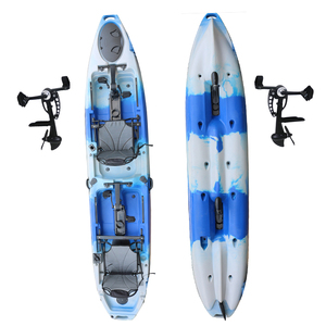 <span class=keywords><strong>Kayak</strong></span> Vicking de 14 Pies para 2 Personas, Asiento Doble, Pesca, <span class=keywords><strong>Pedales</strong></span>, <span class=keywords><strong>Kayak</strong></span> de Pesca de Plástico LLDPE con <span class=keywords><strong>Pedales</strong></span>, Canoa - Product Image 2