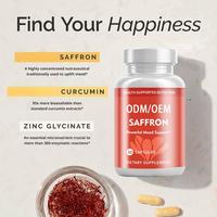 Compléments bien-être pour femmes : Formule de relaxation et soutien émotionnel quotidien – Capsules d'extrait de safran