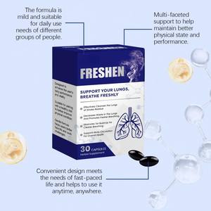Freshen Kapseln Natürliche Lungenunterstützung Hustenlinderung & Immunstärkung Erwachsene 30 Kapseln - Product Image 3