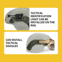 Nouveau rail tactique MICH2000, accessoires pour casque, équipement de protection CS, nylon, version haut de gamme, rail ARC