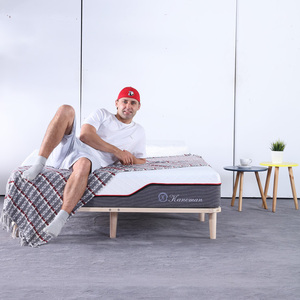 12 Inch Sang Trọng Nữ Hoàng Kích Thước <span class=keywords><strong>Visco</strong></span> Gel Bộ Nhớ Bọt Nệm Cao Su Bọt Ngủ Cũng Bọt Nệm Cuộn Trong Một Hộp - Product Image 4