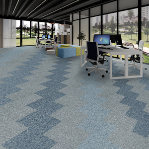 Dalles de moquette de bureau intérieures modernes personnalisées - ignifuges, amorties, antistatiques, résistantes à l'eau - Product Image 3