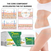 Crème amincissante au gingembre 7 jours Perte de poids rapide Élimination de la cellulite Crème de massage brûle-graisses pour le blanchiment de la taille Lifting Soins du corps