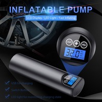 Pompe à Air électrique Rechargeable sans fil pour roues de voiture, système de gonflage numérique de pneus ainsi que les ballons, pour le vélo