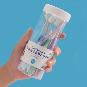 แปรงสีฟันเด็กขนแปรงนุ่มชุด 8 ชิ้นสำหรับการดูแลทันตกรรมสำหรับเด็ก - Product Image 1