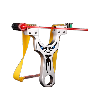 Meslek fabrikada güçlü balıkçılık lazer sapan paslanmaz çelik topu çekim kuş avlanma sapanı yay ve oklar - Product Image 1