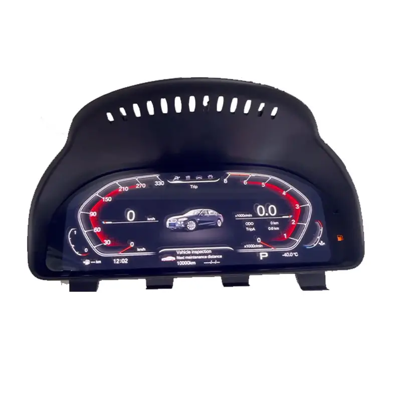 HXHY akıllı son orijinal araba dijital küme enstrüman BMW X5 E70 X6 E71 2006-2013 için LCD Speedmeters Dashboard