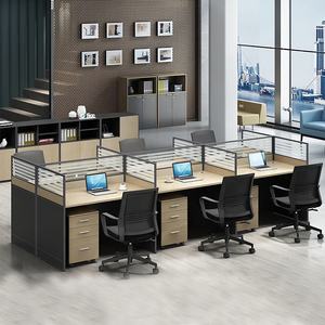 <span class=keywords><strong>Bureau</strong></span> de travail moderne et élégant convertible pour le personnel, poste de travail en open space, <span class=keywords><strong>bureau</strong></span> dans un immeuble de bureaux moderne, table de travail pour le personnel - Product Image 5