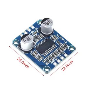 Nhà Máy Bán Hàng Trực Tiếp 10W/20W/30W Công Suất Cao Khuếch Đại Mô-đun Class D Khuếch Đại Kỹ Thuật Số Board 12V/24V Cung Cấp Điện DY-AP3001 - Product Image 4