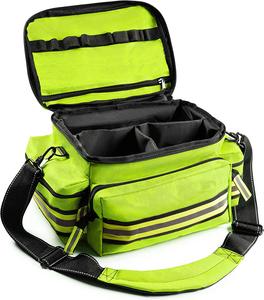 Bolsa de primeros auxilios profesional, <span class=keywords><strong>Kit</strong></span> de botiquín de primeros auxilios, 8 bolsillos con cremallera, compartimiento, suministros de primeros auxilios - Product Image 2