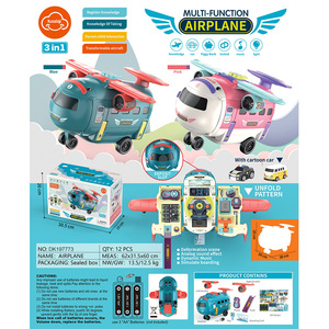 Đồ Chơi Mới 2021 Đồ Chơi Trẻ Em Piggy Bank B/O Đồ Chơi Máy Bay Đa Chức Năng Với Âm Nhạc Và Ánh Sáng - Product Image 3