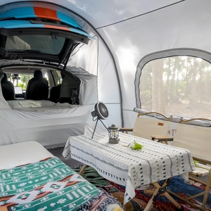 <span class=keywords><strong>Auvent</strong></span> de tente de camping pour fourgonnette robuste et imperméable <span class=keywords><strong>avec</strong></span> panneaux latéraux pour une enclos complète et une salle de camping tout temps - Product Image 5