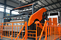 Machine à plateaux d'œufs en papier à double alvéoles rotative pour distributeur ou revendeur de produits en papier en carton d'œufs des Pays-Bas