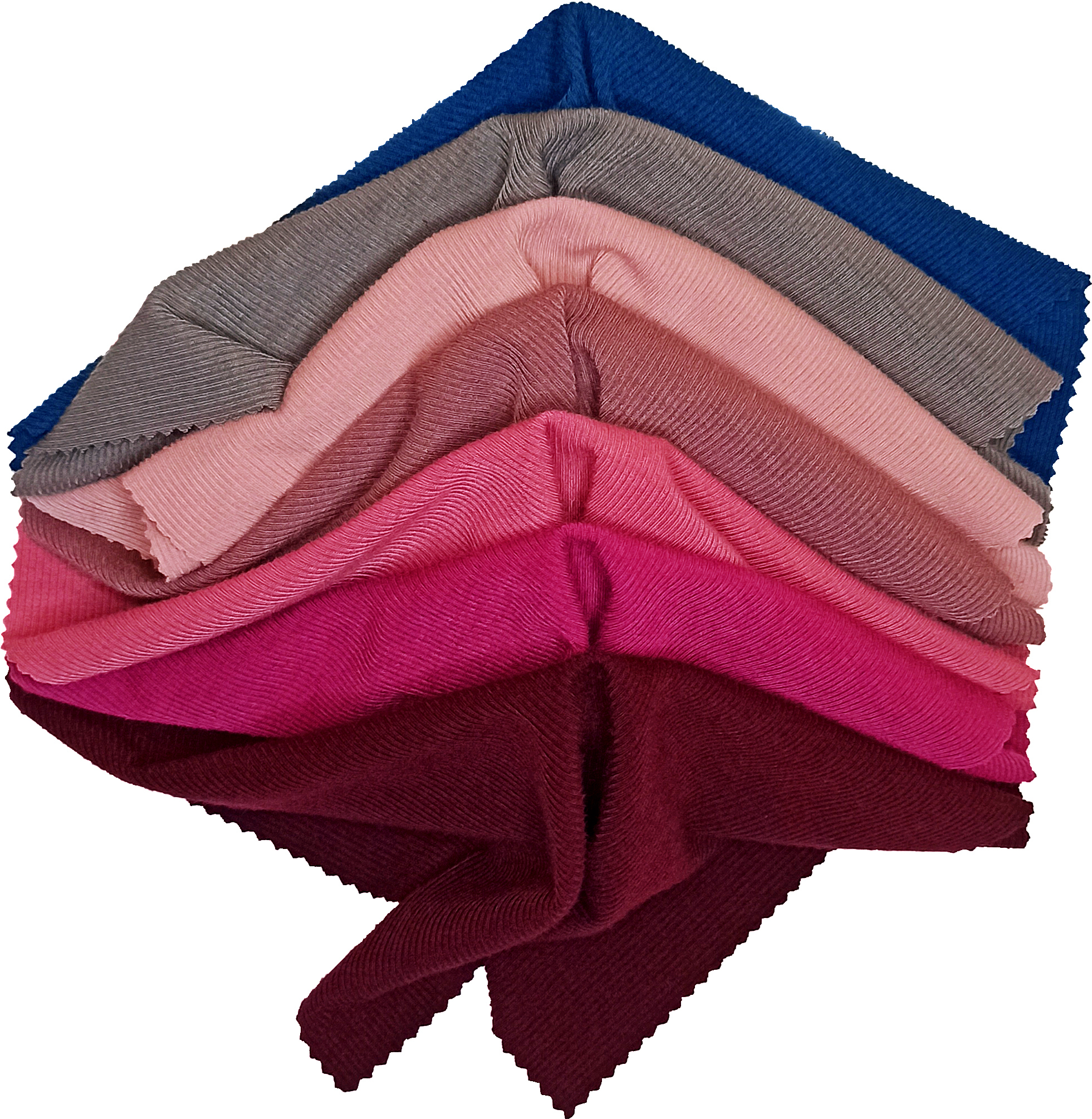 MEIJIALI Textile Hot Sale dyed dty double brushed ribbed poly spandex stretch knit fabric for fashion garment