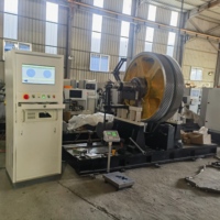 Équipement de test d'équilibrage dynamique à grande vitesse Haoshiyuan YYQ-5000, machine d'équilibrage horizontale à entraînement par courroie haute précision, garantie 1 an