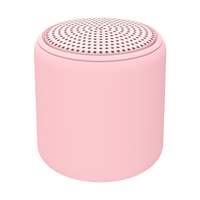 Altavoces Mini Impermeables Promocionales de Nuevo Estilo con Iluminación LED, Listos para Fiestas, Altavoces Portátiles para Exteriores, Accesorios con Logotipo Personalizado