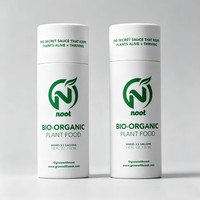 Boîte d'emballage cylindrique en carton kraft biodégradable de luxe avec logo personnalisé pour les flacons d'huiles essentielles, de soins de la peau et de parfums
