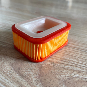 Yellow and <b>Red</b> Color <b>Paper</b> Air Filter Good Quality Chainsaw Parts <b>Paper</b> Air Filter - Product Image 1