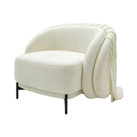 PNordic Minimalist Modern Fabric Lounge Sessel Home Office Wohnzimmer Schlafzimmer Hotel School Furnitureanel Style
