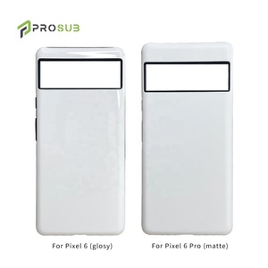 Prosub Diy 2 en 1 Tough 3D Sublimation Mobile Covers Blank PC + TPU Housse de protection pour téléphone pour Google Pixel 6 Pro - Product Image 4