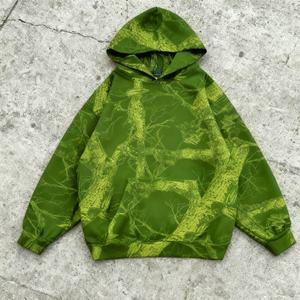 Sudadera con Capucha de Algodón Grueso de 420 g/m², Estilo Urbano, Color Rosa, con Bordado Personalizado, Ecológica, para Hombre, Impresión DTG, Camuflaje, Fabricante OEM - Product Image 3