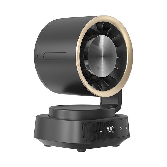 FC2 2026 New Arrival Desktop Fan with Smart Touch Control,Turbo High-Speed Airflow Fan with Rotation