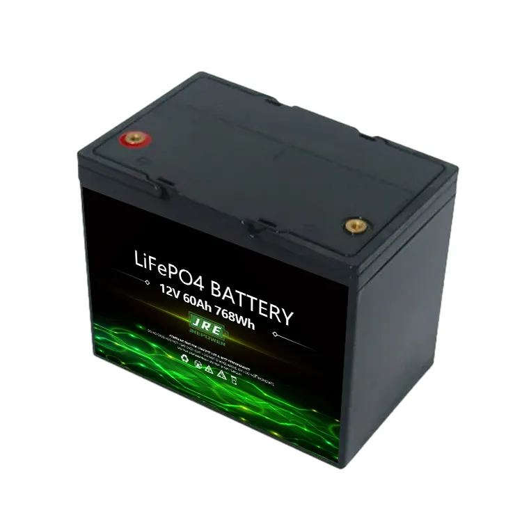 Batterie li-ion 12 volts 12V 60Ah au lithium-ion Lifepo4 à cycle profond
