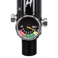 Adaptateur de réservoir haute pression PCP HUBENPOWER Cricket H, régulateur de pression fixe, régulateur de valve à pression constante pour fusil à air comprimé PCP