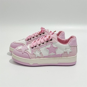 Venta al por Mayor de las Últimas Tendencias en Calzado Deportivo Estilo Coreano Minimalista para <span class=keywords><strong>Mujer</strong></span>, Imprescindible para las Amantes de la Moda, Zapatillas Blancas de Primavera - Product Image 2