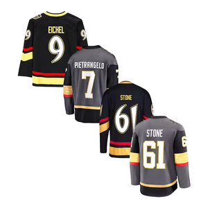 Camiseta de Hockey sobre Hielo Personalizada TOP 2025, Nueva, Cosida, con los Números 9 Elchel, 33 Hill, 61 Stone, 71 Karlsson - Product Image 3