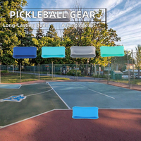 Accessoires de raquette de Pickleball en gros anneau en caoutchouc de silicone élastique bande de poignée de pagaie en caoutchouc confortable divertissement sportif