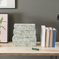 Cajas de papel rígido de almacenamiento magnético floral personalizado de gama alta con revestimiento UV y laminación mate para fotos del hogar embalaje de regalo