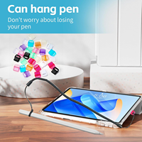 Capuchon anti-poussière transparent en PC coloré avec boucle, protège-poussière USB pour iPhone, tablette, ordinateur portable, port de charge Type C