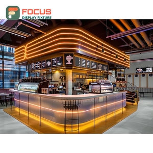 Exhibidor de Café Creativo, Estante para Snacks, Marco Negro Mate, Exhibidor de Productos - Product Image 1