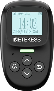 Sistema de Llamada para Camareros de Cafetería y Restaurante, Resistente al Agua IP54, Transmisor con Tablero de Notas, Vibración y Sonido, Alcance de 800m, ABS - Product Image 5