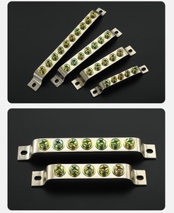 Tira de terminales sin cable, tira de conexión a tierra de cobre - Product Image 6