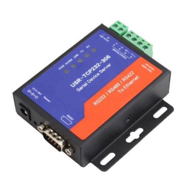 USR-TCP232-306 Converter RS232 RS485 RS422 controller USR-TCP232