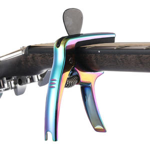 Wholesale GALUX High-End Multi-Functional <b>Guitar</b> Capo with Anti-Slip Colorful Design Metal Alloy <b>Guitar</b> Tuning High Quality - Product Image 3