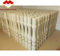 Main courante moderne en marbre onyx blanc et vert balustrades polies mains courantes colonne pour escaliers décorations pour la maison