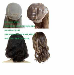 Peluca de Cabello Humano con Frente de Encaje 13x4 Pre-Arrancada Personalizada, Sin Pegamento, Ondas Suaves, Ombre <span class=keywords><strong>Rubio</strong></span>, Cabello Virgen - Product Image 5