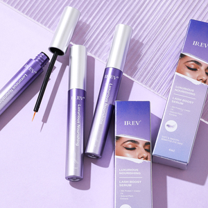 Private Label Luxurious Nourishing Lash Boost Serum 4ml Silk Protein Castor Oil Natural Plant Extracts For Eyes OEM Lash Serum - Product Image 1