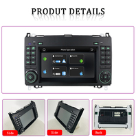 Autoradio stéréo 2din Linux pour Mercedes Benz B200 Classe B W169 W245 Viano Vito W639 Sprinter W906 Carplay BT 2004-2012